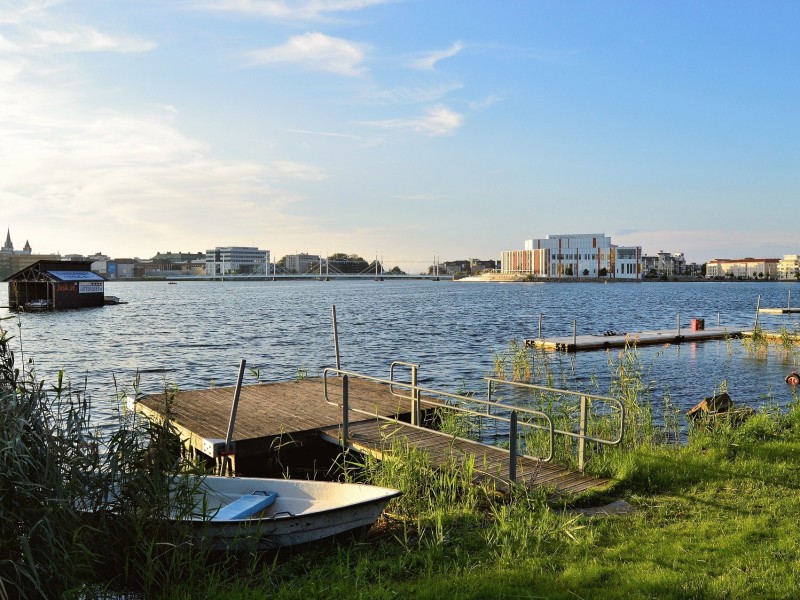 Lake in Jönköping, Sweden