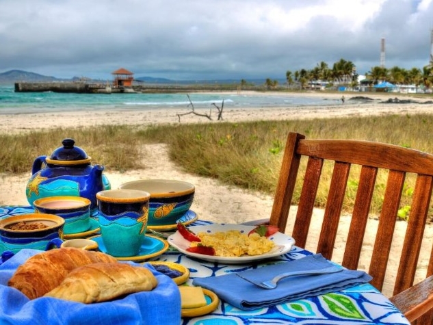 Frühstück mit Meerblick