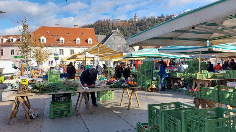 Lendplatz Farmers’ Market, Graz