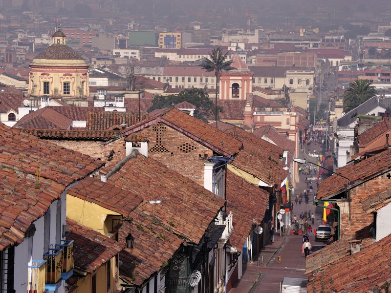 Viertel La Candelaria in Bogota