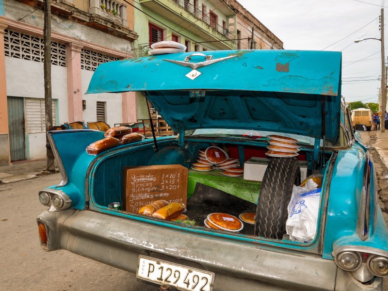 Sagua La Grande - Kofferraum Oldtimer
