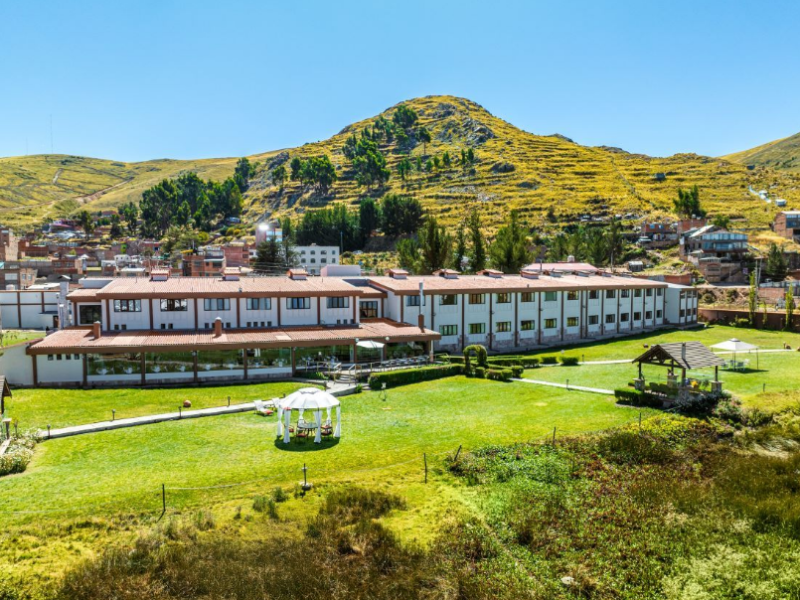 View of the hotel