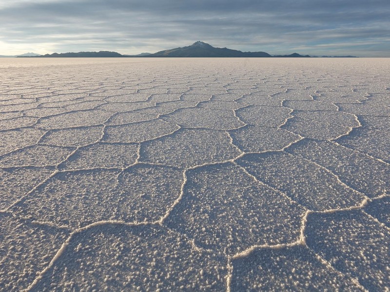 Bolivien - Salzsee von Uyuni Trockenzeit