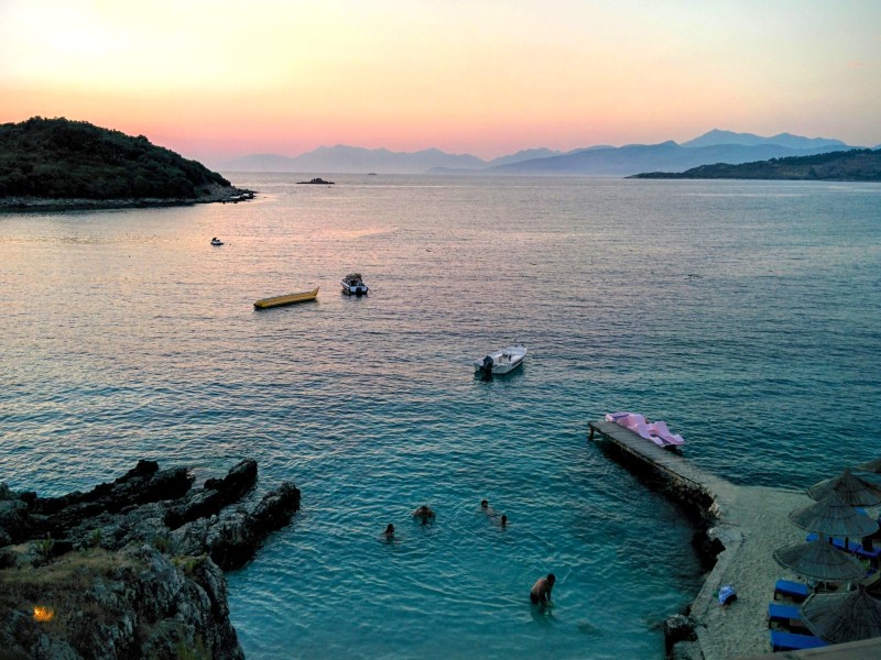 Waterfront, Ksamil, Albania