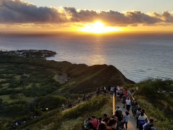 Diamond Head Crater Shuttle & Self Guide