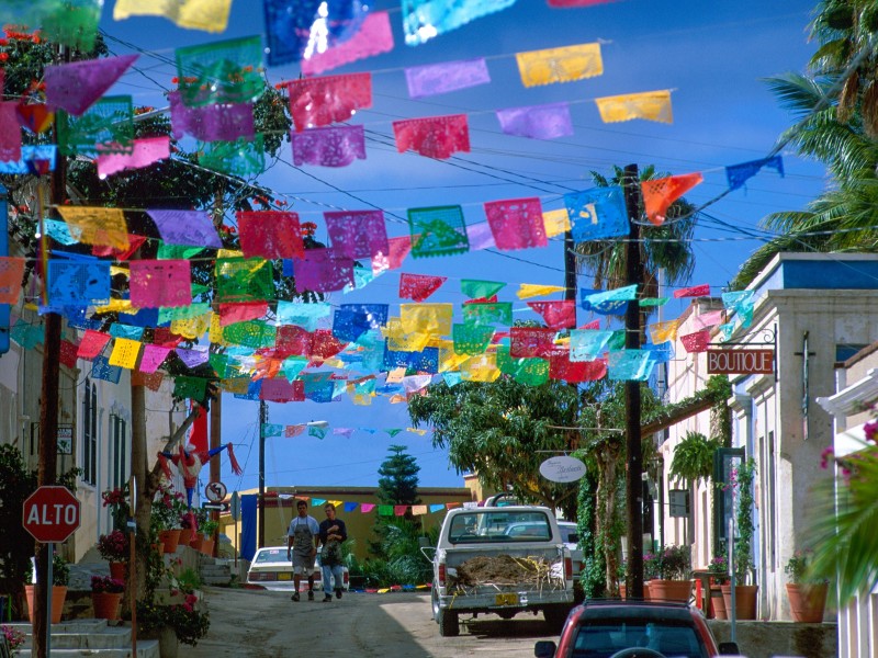 Todos Santos - Strassenszene