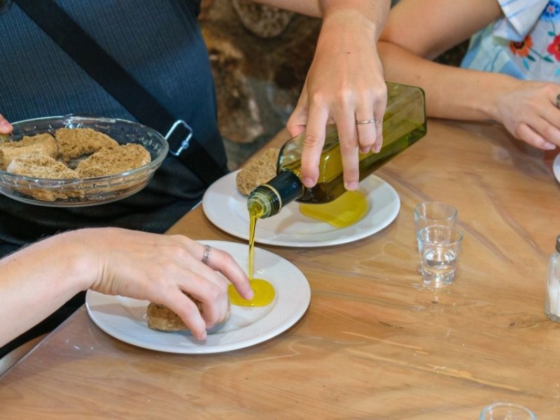 Olive oil tasting