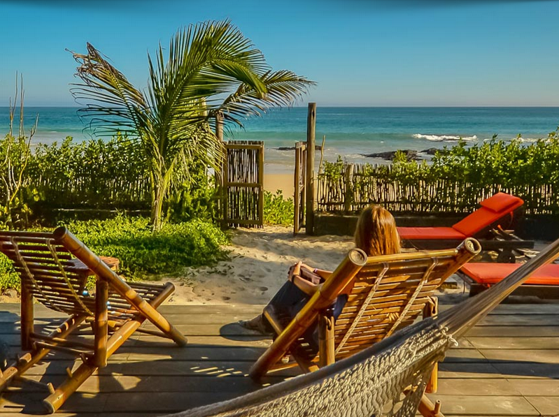 Absolute Beachfront Terrace