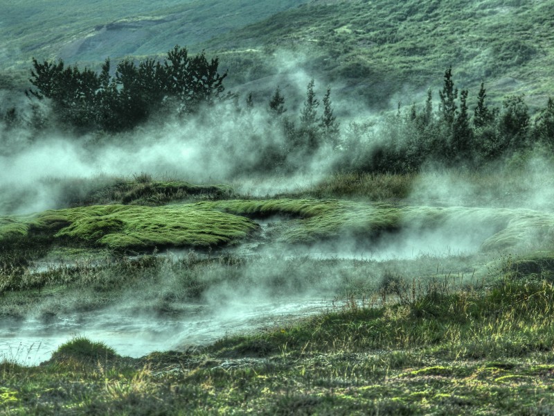 Steam in Selfoss