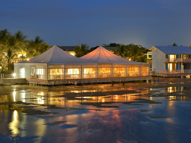 Melia Cayo Coco - Restaurant bei Nacht
