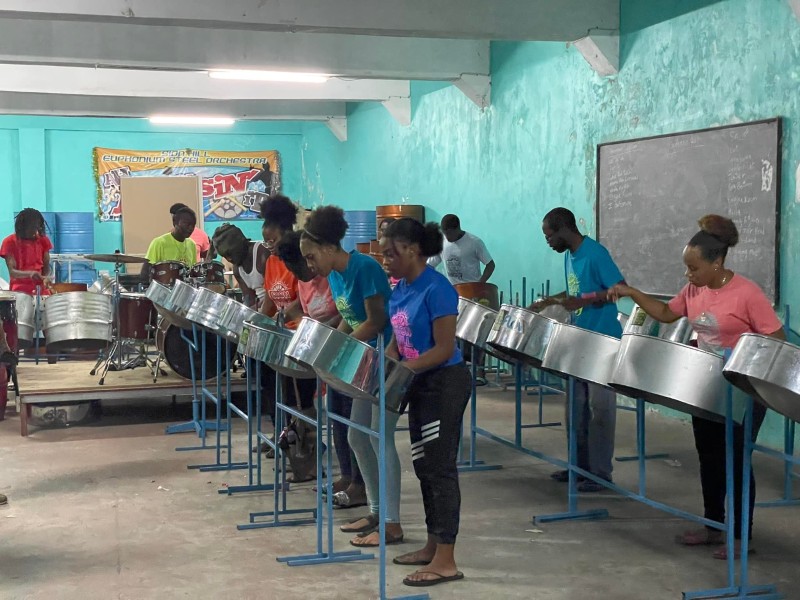 Playing the Steelpan