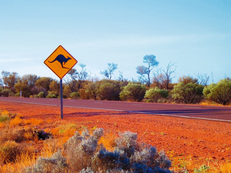 Australia-Roadsign