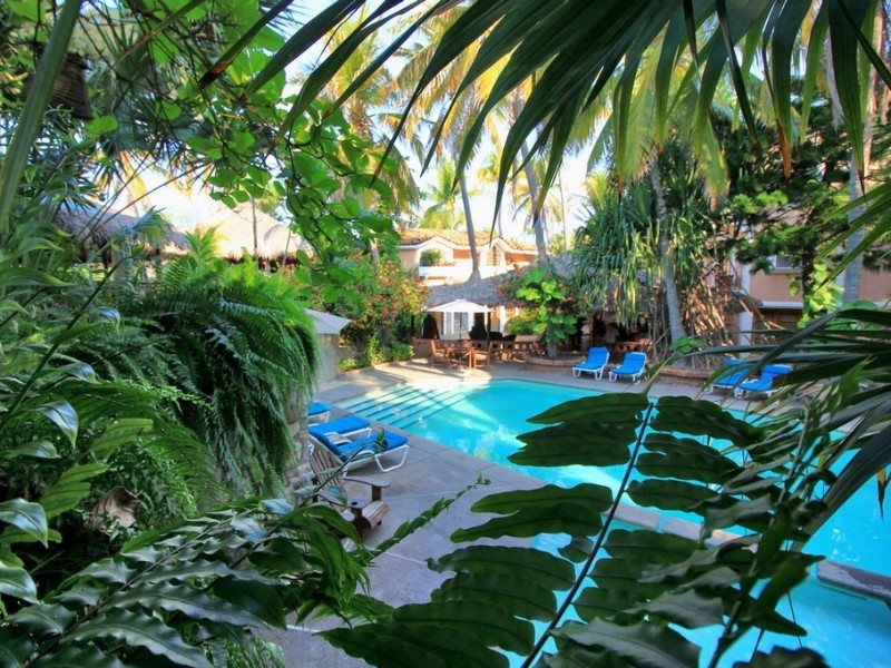 Santa Fe - Garten und Pool