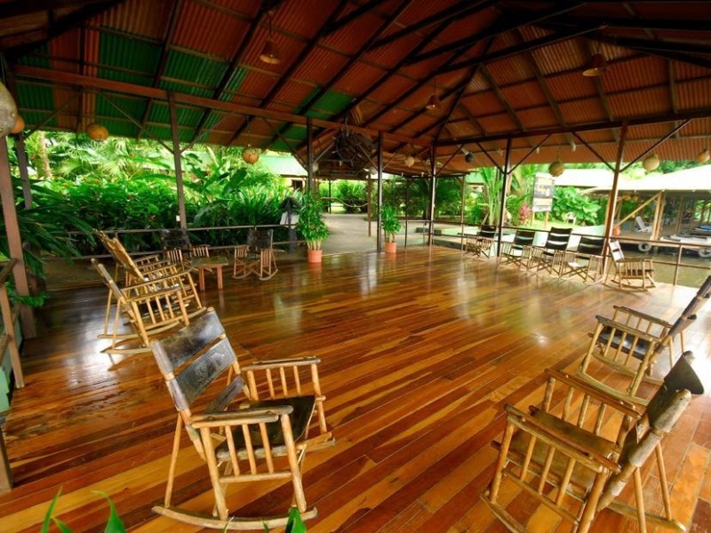 Mawamba Lodge - Terrasse