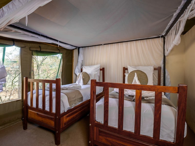 Zweibettzimmer Elephant Valley Lodge