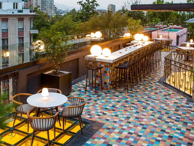 Luciano K Dachterrasse