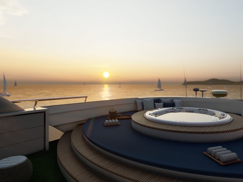 Galaxy Diver II Sonnenuntergang