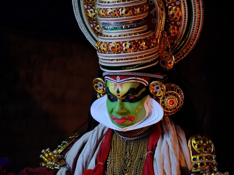 Kathakali Dancer