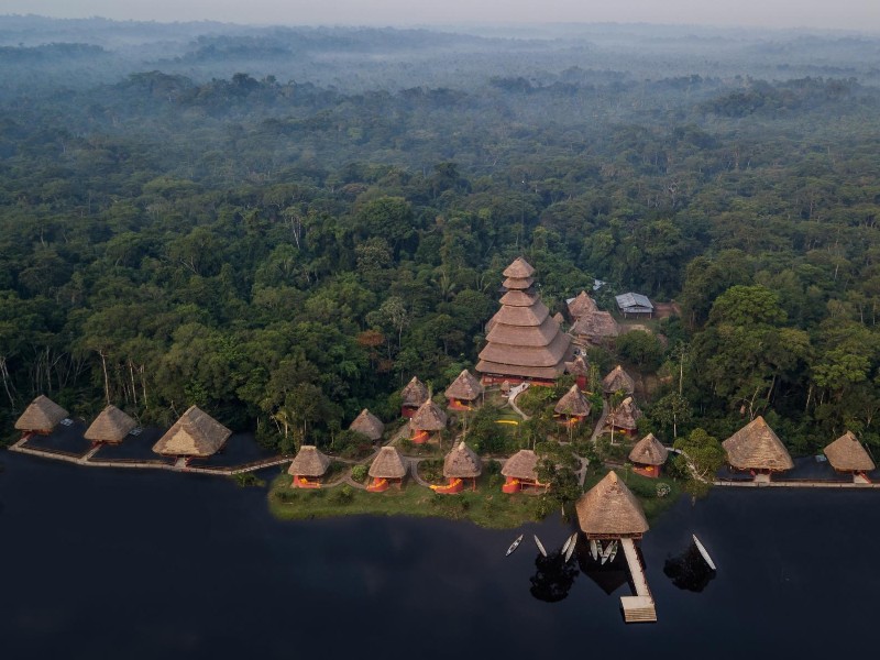 Napo Wildlife Center - Luftaufnahme