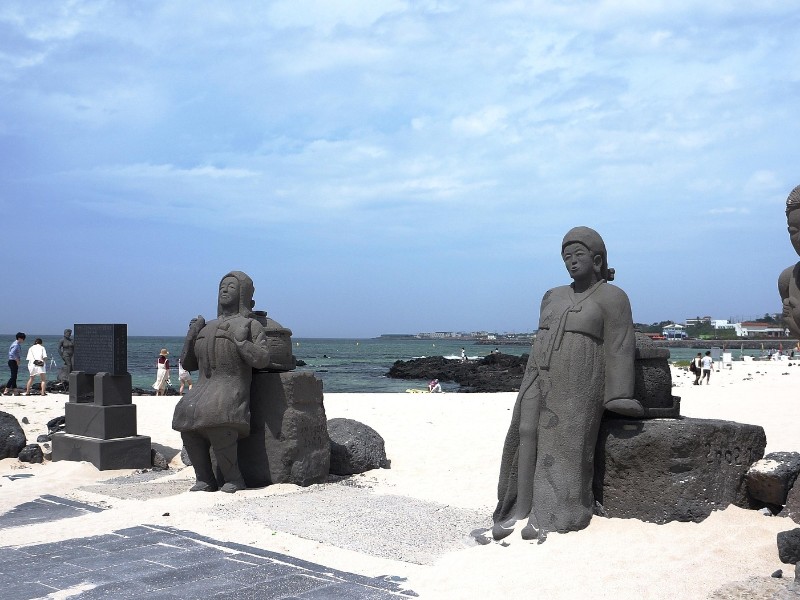 Jeju Beach Sculptures