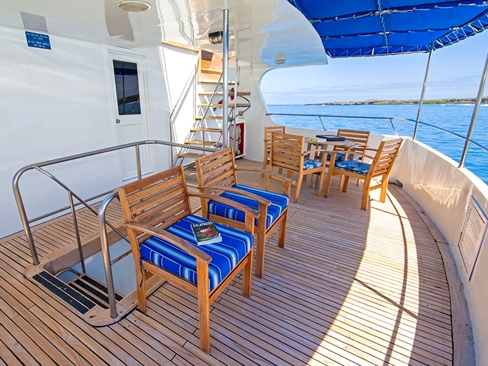 Tip Top IV's outdoor area