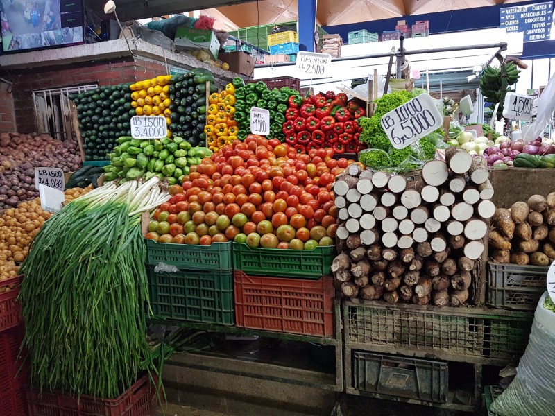 Bogotá - Paloquemao Markt
