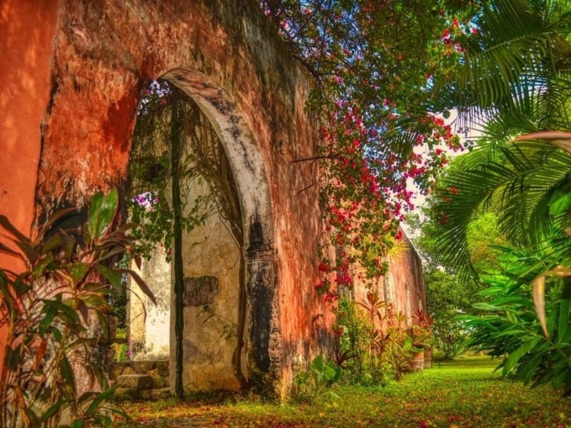 Hacienda Sacnicte - Garten