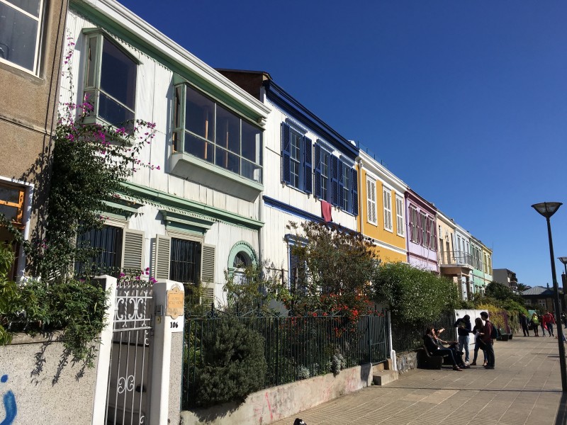 Valparaíso, bunte Strassenszene