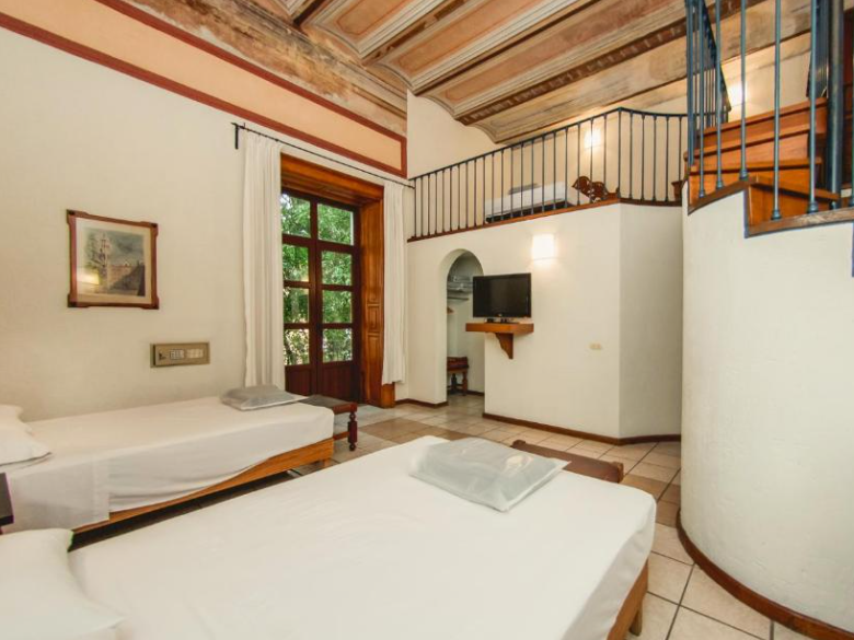 Colonial Puebla - Familienzimmer