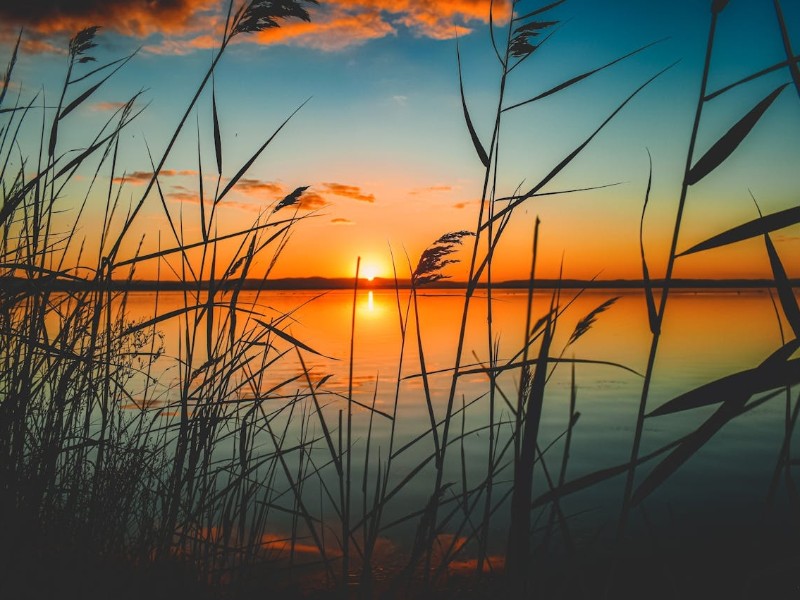 Sunrise over Titicaca