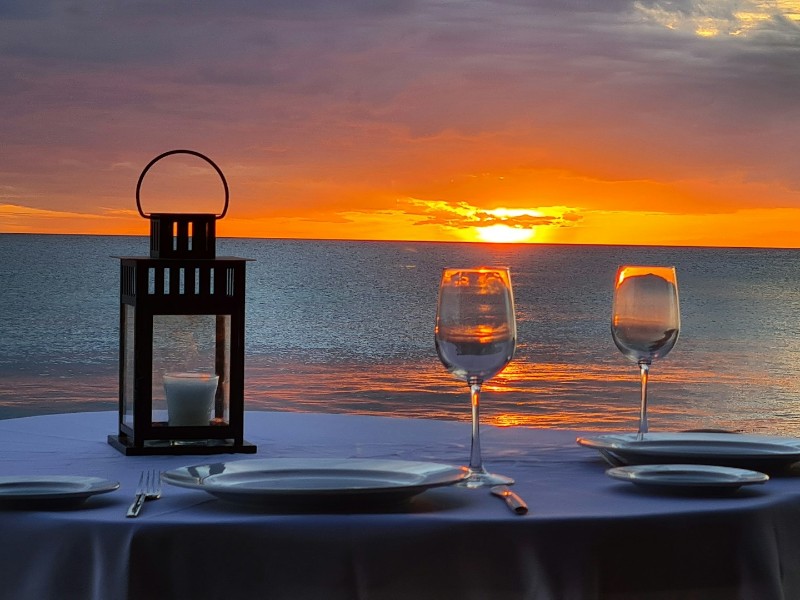 Sunset meal