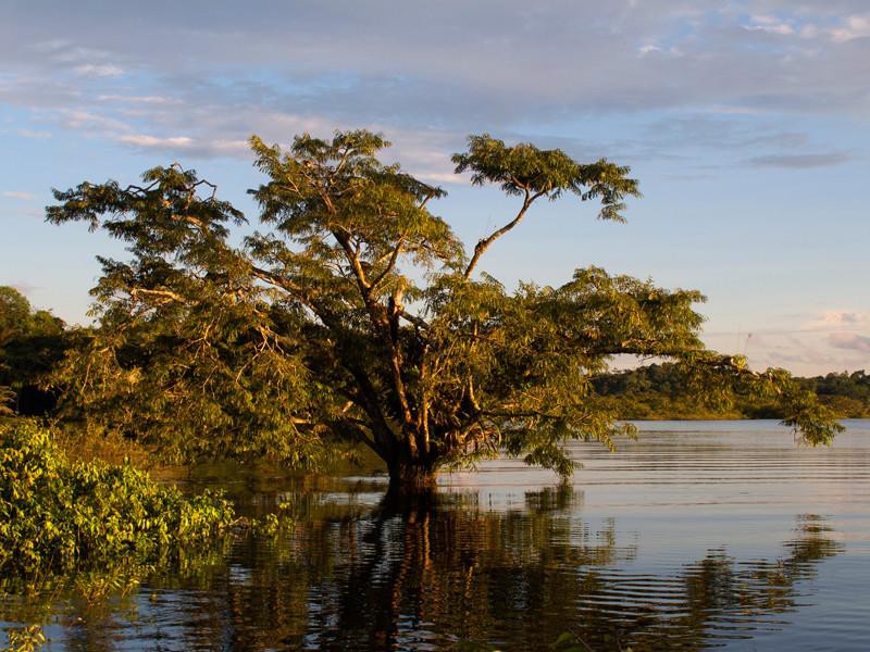 Blick auf die Lagune