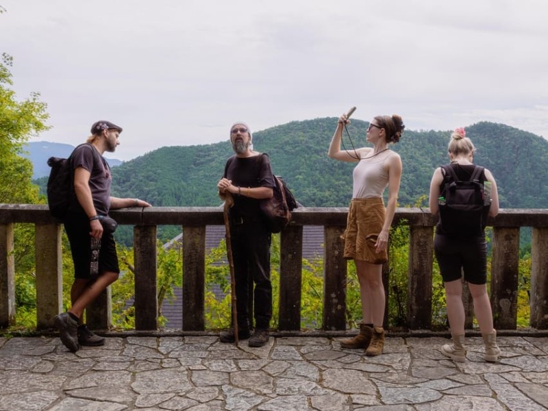 Hike and Hot Springs in Kurama