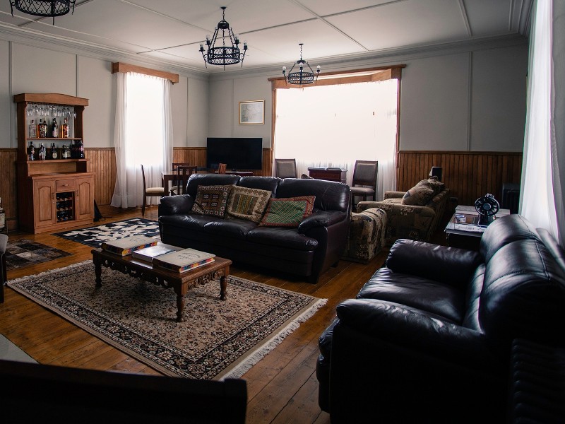 Estancia Caleta Josefina - Wohnzimmer