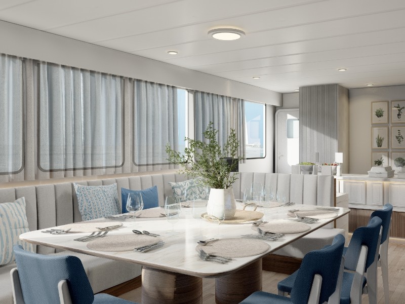 Galaxy Diver II Speisesaal