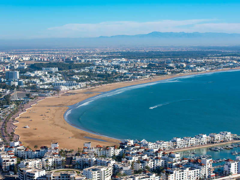 Panoramic view Agadir