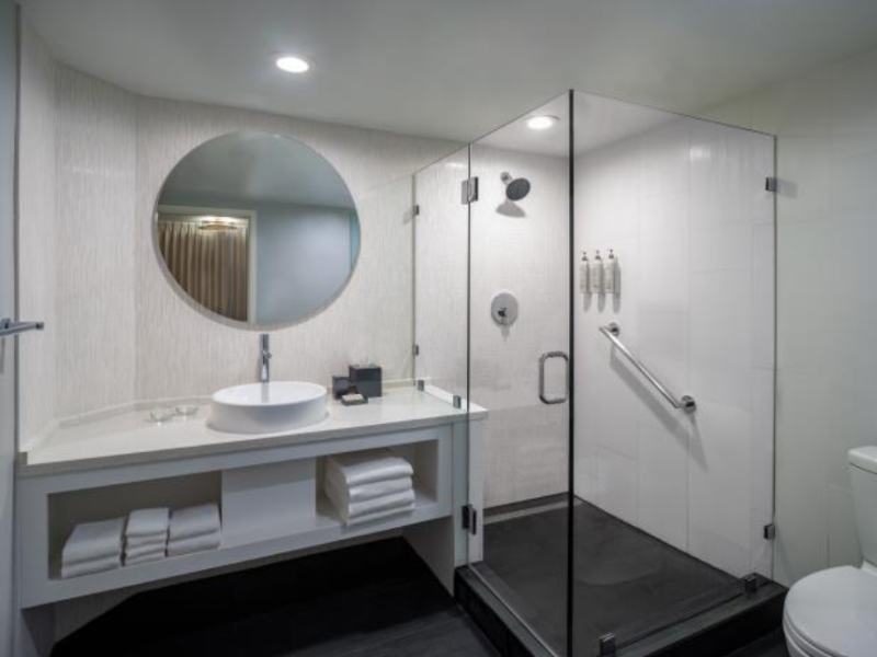 Badezimmer Doppel King Bed