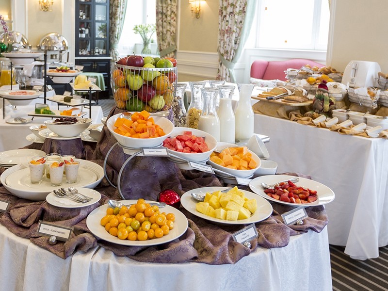 Casa Gangotena - Frühstückbuffet