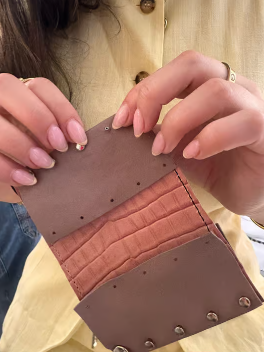 Wallet craft class, Florence