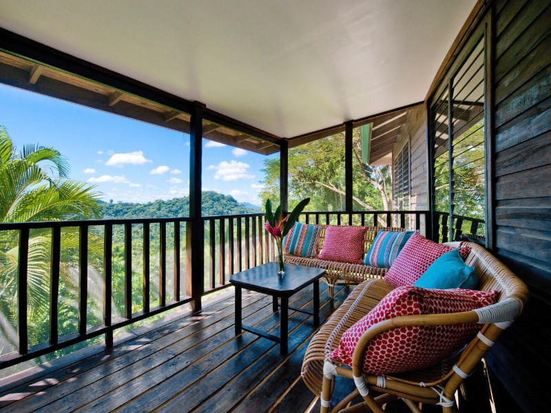 Copal Tree Lodge - Veranda