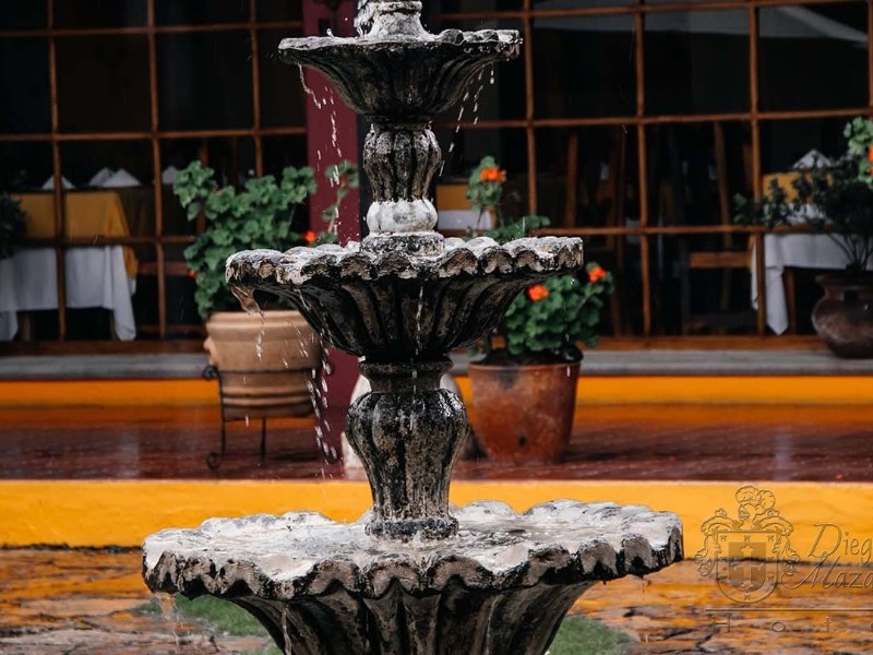 Diego de Mazariegos - Brunnen in Patio