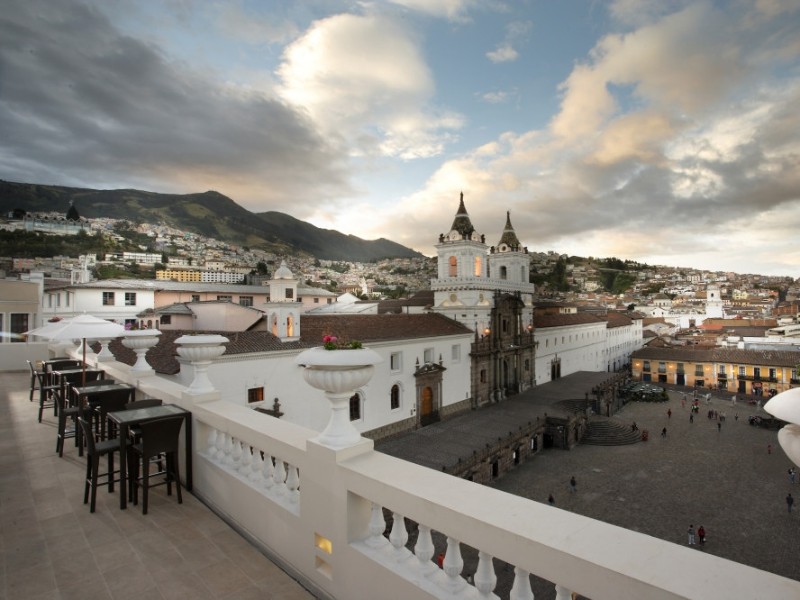 Casa Gangotena - Terrasse