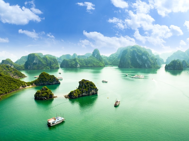 Titop Insel - Halong-Bucht - Vietnam
