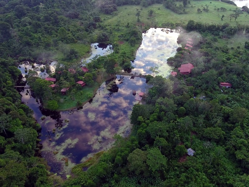 Maquenque Eco Lodge - Luftaufnahme
