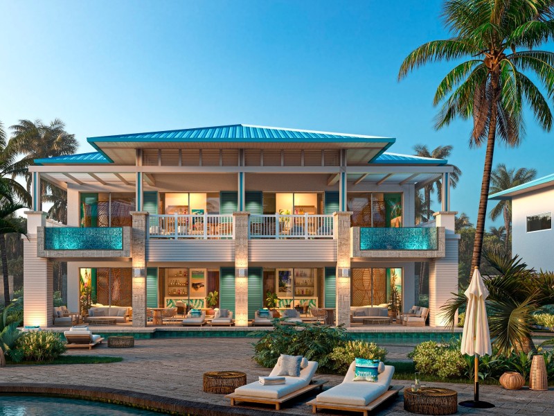 Margaritaville - Villa Gebäude