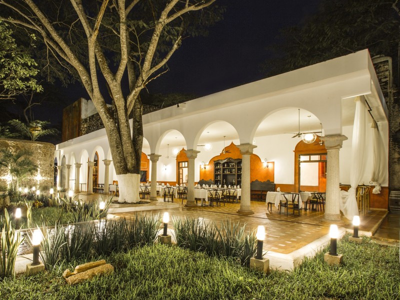 Hacienda Santa Cruz - Restaurant Abend