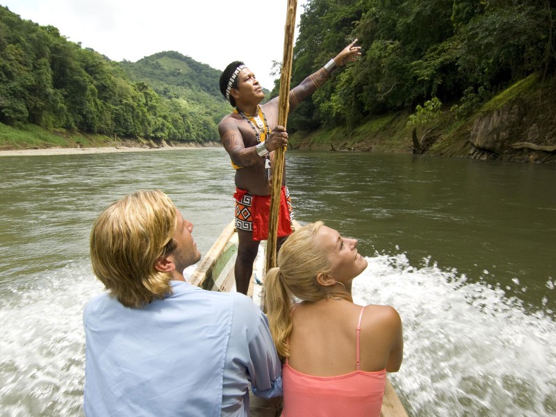 Embera Indianer