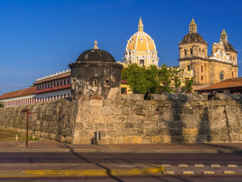 Altstadt und Stadtmauer - Cartagena