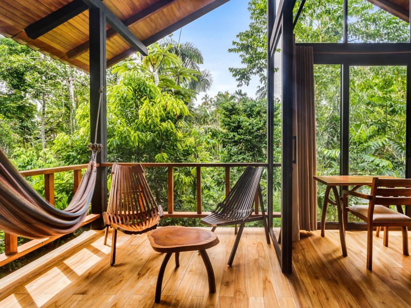 Balkon Zweibettzimmer verbindar m. Suite