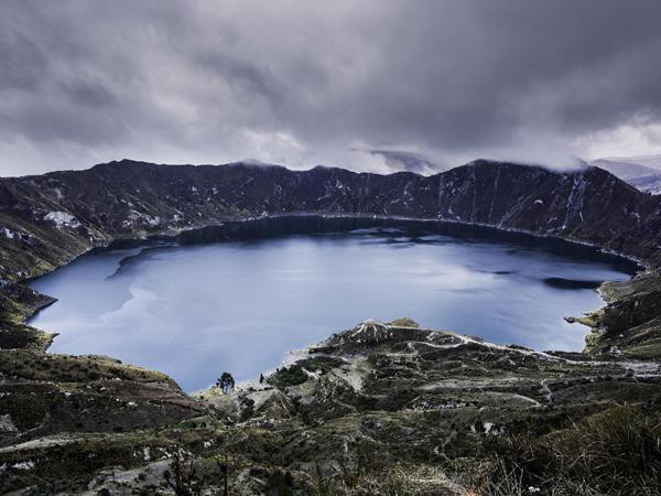Die Quilotoa Lagune